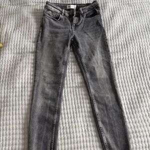 Zara Charcoal Denim Pants